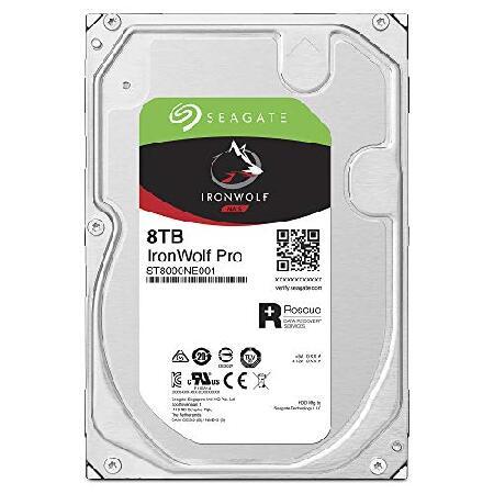 Seagate IronWolf Pro 8TB NAS Internal Hard Drive HDD - 3.5 Inch SATA 6Gb/s 7200 RPM 256MB Cache for RAID Network Attached Storage, Data Re(並行輸入品)｜olg｜02