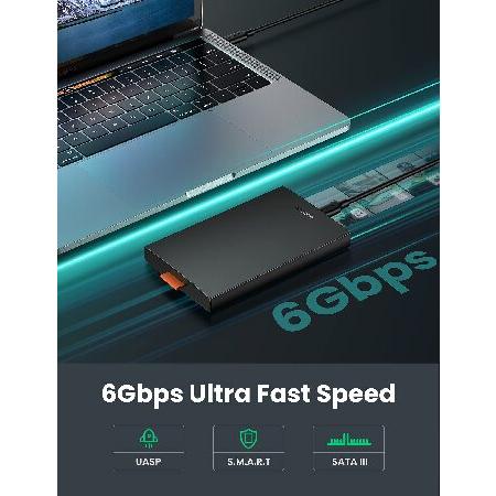 UGREEN 2.5インチ SSD HDD ケース 【USB C 3.1 Gen 2接続規格 UGREEN 2.5インチ SSD HDD ケース 【USB C 3.1 Gen 2接続規格