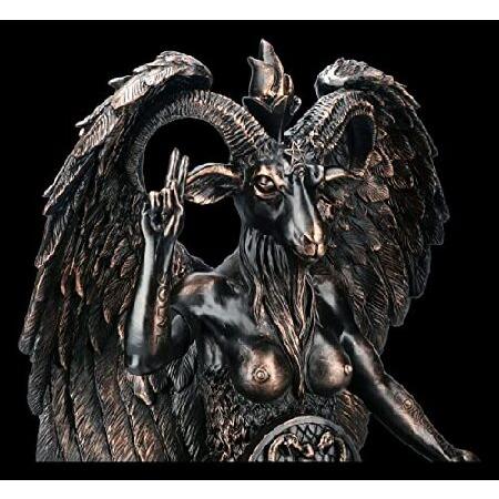 並行輸入品】 Pacific Giftware 大きな座ったバフォメット ルシファー