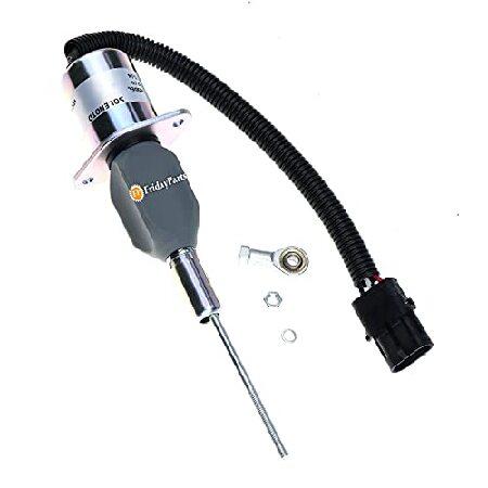 【並行輸入品】 FridayParts 12V 電動燃料シャットオフランソレノイド RE53507 John Deere 4555 4560 4755 4760 4955 4960 8560 8760 8960 9965 9970用の画像