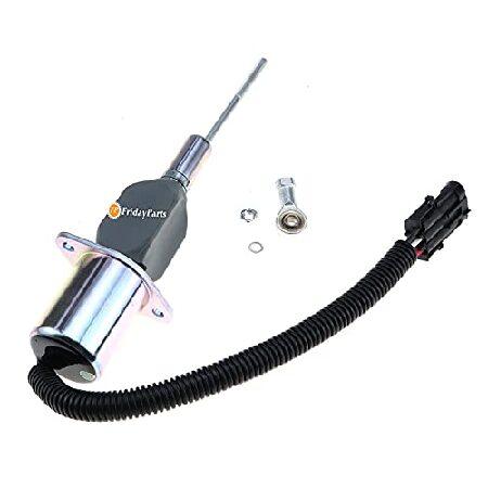 【並行輸入品】 FridayParts 12V 電動燃料シャットオフランソレノイド RE53507 John Deere 4555 4560 4755 4760 4955 4960 8560 8760 8960 9965 9970用の画像