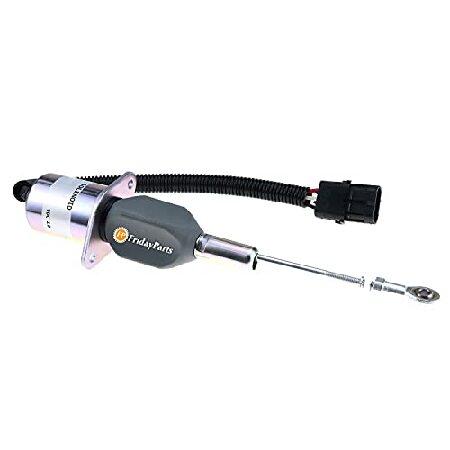 【並行輸入品】 FridayParts 12V 電動燃料シャットオフランソレノイド RE53507 John Deere 4555 4560 4755 4760 4955 4960 8560 8760 8960 9965 9970用の画像