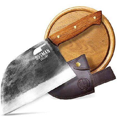 Gusman Cutlery セルビアンシェフナイフ - 肉切り包丁セット 