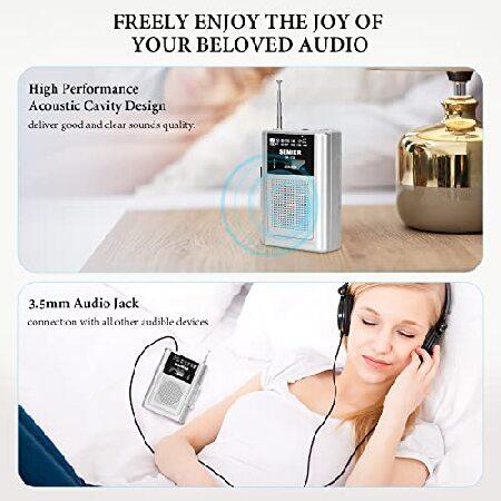 SEMIER Portable Cassette Player Recorder AM FM Radio Stereo -Compact Personal Walkman Cassette Tape Player/Recorder with Built in Speaker (並行輸入品)｜olg｜04