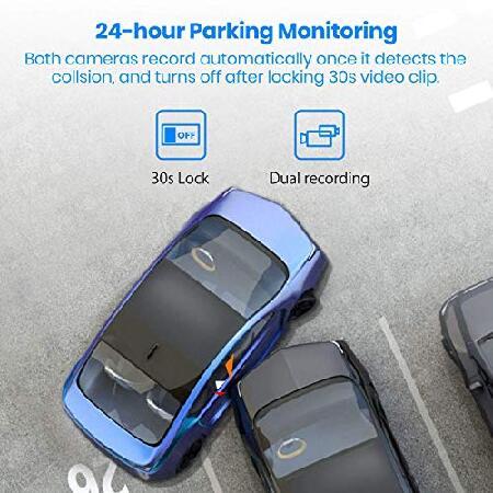 アクセサリー AUTO-VOX V5pro 並行輸入品】 AUTO-VOX V5PRO OEM Look Rear View Mirror Camera