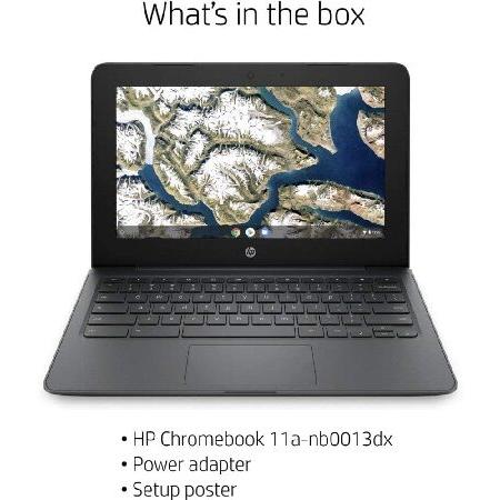 HP(ヒューレット・パッカード) ノートパソコン 11.6インチ Chromebook インテル Celeron 4GBメモリ 32GB eMMC フラッシュメモリ アッシュグレー｜olg｜02
