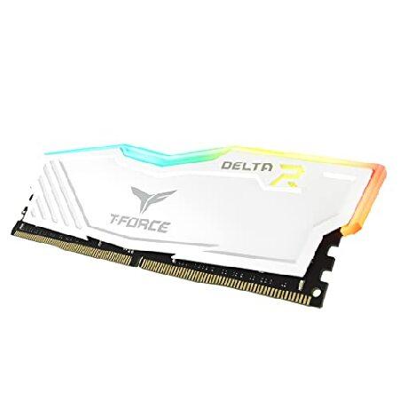 並行輸入品】 TEAMGROUP T-Force Delta RGB DDR4 16GB (2x8GB) 3600MHz