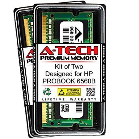 【並行輸入品】 A-Tech 16GB (2 x 8GB) RAM for HP PROBOOK 6560B | DDR3 1333MHz SODIMM PC3-10