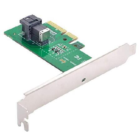 【並行輸入品】 Cablecc PCI-E 4X to U.2 U2 Kit SFF-8639 NVME PCIe SSD Adapter for Mainboard SSD 750 p3600 p3700 M.2 SFF-8643_1