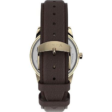 Timex Easy Reader 38mm Mens Quick Release Brown Leather Strap Watch (Model: TW2U71500)(並行輸入品)｜olg｜04