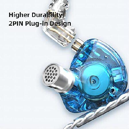 並行輸入品】 KZ Zax インイヤーモニター 7BAと1DD ハイブリッド