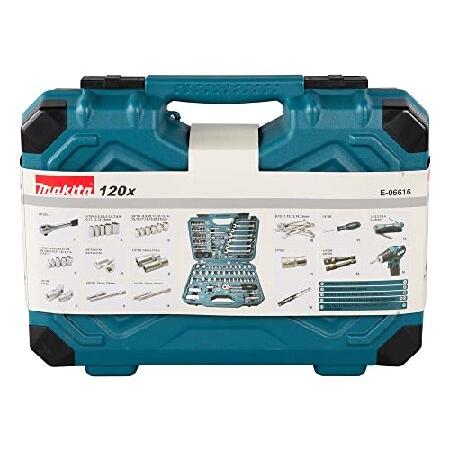 並行輸入品】 マキタ(Makita) メンテナンスセット 120点 ブルー