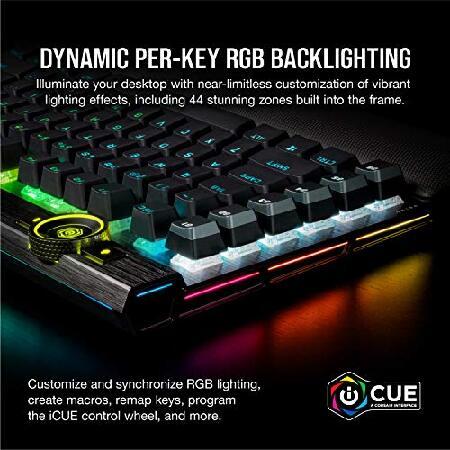 並行輸入品】 CORSAIR K100 RGB メカニカル ゲーミングキーボード
