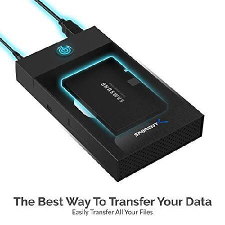 並行輸入品】 SABRENT HDD・SSD外付けケース 3.5、2.5インチSSD用/ HDD