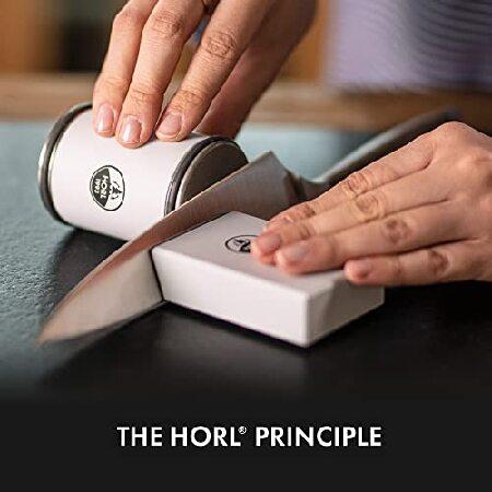 HORL 2 Walnut Rolling Knife Sharpener Engineered in Germany for Straight  Edge with Industry Diamonds for Steel of any hardness and Magnetic Angle
