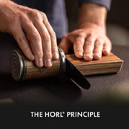 Horl 2 Oak Rolling Knife Sharpener Engineered in Germany for Straight Edge with Industry Diamonds for Steel of Any Hardness and Magnetic Angle