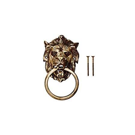 全品送料0円 Knockers Knocker Door Lion Brass 8 Quality Premium Gate Acces 並行輸入品 Door Knocker ドアノブ Moonbreaking Com