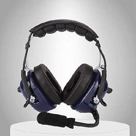 並行輸入品】 Vipxyc 一般航空ヘッドセット デュアルプラグ 3.5mm 防風