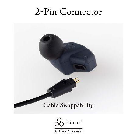 並行輸入品】 final （ファイナル） A4000 【FI-A4DPLDN】 カナル型
