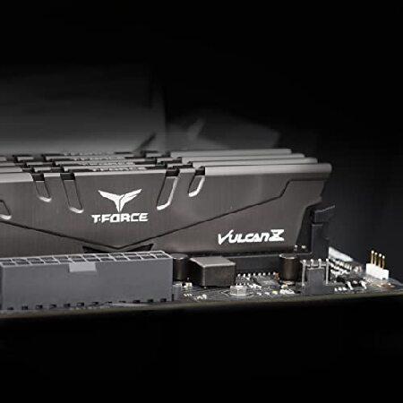 【並行輸入品】 TEAMGROUP T-Force Vulcan Z DDR4 16GB キット (2x8GB) 3600MHz (PC4-28800) CL18 デスクトップメモリモジュール Ram TLZGD416G3600HC18JDC01 -_2