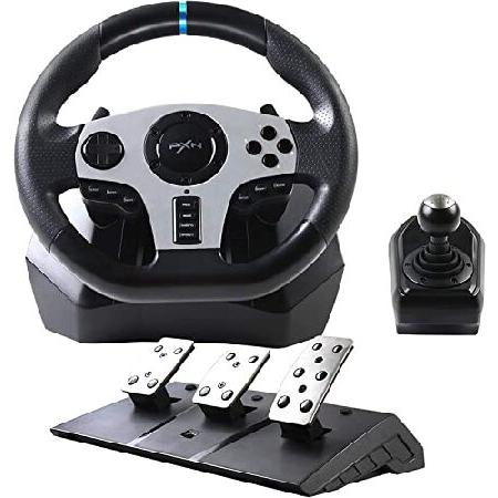 PXN ゲームレーシングホイール V9 270°/900°調節可能なレーシングステアリングホイール クラッチとシフター付き 振動とヘッドセット機能に対応 PC(並行輸入品) : b08mwfzdww : オーエルジー - 通販 - Yahoo!ショッピング PXN ゲームレーシングホイール V9 270°/900°調節可能なレーシングステアリングホイール クラッチとシフター付き 振動とヘッドセット機能に対応 PC(並行輸入品) : b08mwfzdww : オーエルジー - 通販 - Yahoo!ショッピング
