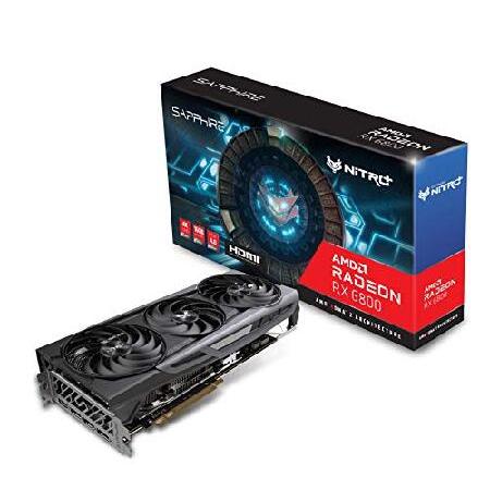 Sapphire 11305-01-20G Nitro+ AMD Radeon RX 6800 PCIe 4.0 