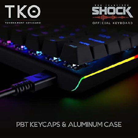 【並行輸入品】 KINESIS Gaming TKO メカニカルキーボード 限定版 (ボックスホワイト)