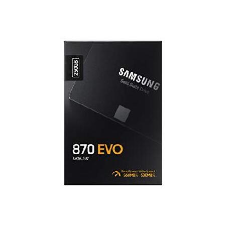 【並行輸入品】 SAMSUNG 870 EVO SATA SSD 250GB 2.5 Internal Solid State Hard Drive， Upgrade Desktop PC or Laptop Memory and Storage for IT Pros，_5