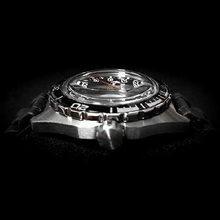 【並行輸入品】 VOSTOK | Komandirskie 650541 GMT 自動巻きダイバー腕時計, ベージュ, ミリタリー。の画像