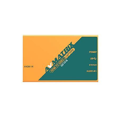 【並行輸入品】 AVMATRIX UC1218 HDMI to USB 3.1 Type-C Uncompressed Video Capture Cardの画像