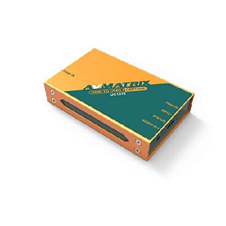 【並行輸入品】 AVMATRIX UC1218 HDMI to USB 3.1 Type-C Uncompressed Video Capture Cardの画像