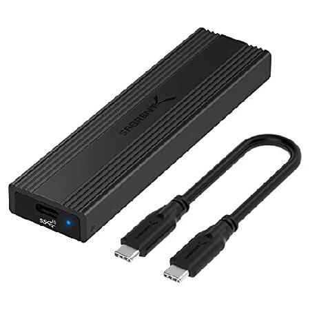 【新品同様】SABRENT 外付けSSD 1TB ポータブルSSD 並行輸入品】 SABRENT M.2 SSD外付けケース/M.2 SSP PCIe NVMeとSATA