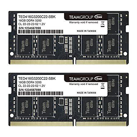 商品詳細や在庫数、欲しい商品リクエスト等お気軽に連絡くださいTEAMGR0UP Elite DDR4 32GB Kit (2 x 16GB) 3200MHz PC4-25600 CL22 Unbuffered (並行輸入品)