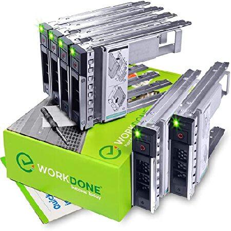 パソコン用 3.5 ハードディスクドライブ6.5ギガ 並行輸入品】 WORKDONE 6個パック - 3.5インチハードドライブキャディ