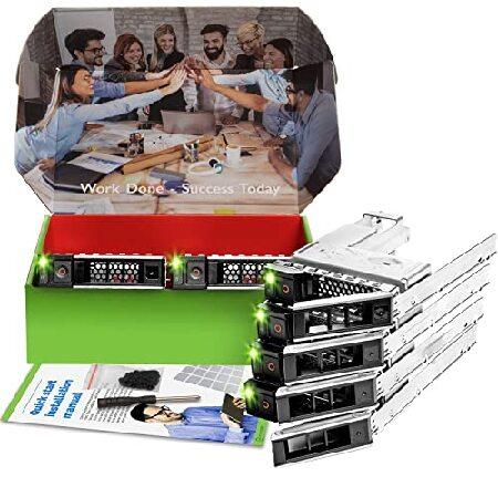 並行輸入品】 WORKDONE 6個パック - 3.5インチハードドライブキャディ