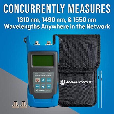 【並行輸入品】 Jonard Tools PON-55 パッシブ光ネットワークパワーメーター (-35~+15dBm) BPON/EPON / GPON用 APCバージョン_2