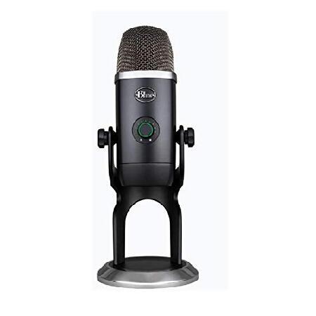 Blue Microphones Yeti X USB Microphone (Dark Gray) Bundle with Boom Arm, Pop Filter and Shock Mount (4 Items)｜olg｜02