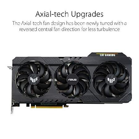 【並行輸入品】 ASUS TUF Gaming NVIDIA GeForce RTX 3060 OCエディション グラフィックスカード (PCIe 4.0 12GB GDDR6 HDMI 2.1 DisplayPort 1.4aの画像