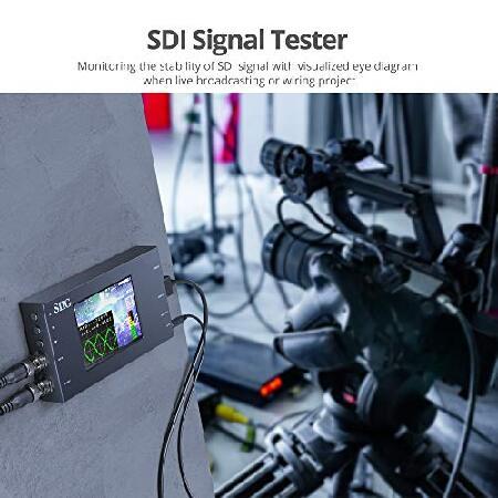 SIIG SDI - HDMIコンバーター スケーラーとモニター付き SDIループアウト 1080p 3G/HD/SD-SDI to HDMI 3.5mmオーディオ アイパターン テストパター(並行輸入品)｜olg｜05