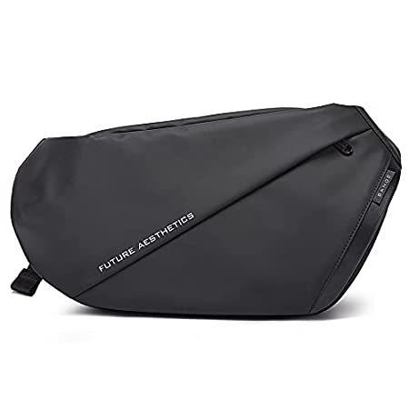 高級感 クロスボディバッグ 軽量 メンズ スリングバッグ BANGE バックパック サイクリング用(並行輸入品) 旅行チェストバッグ 防水 バックパック、ザック