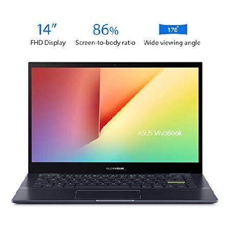 並行輸入品】 ASUS VivoBook Flip 14 Thin and Light 2-in-1 Laptop
