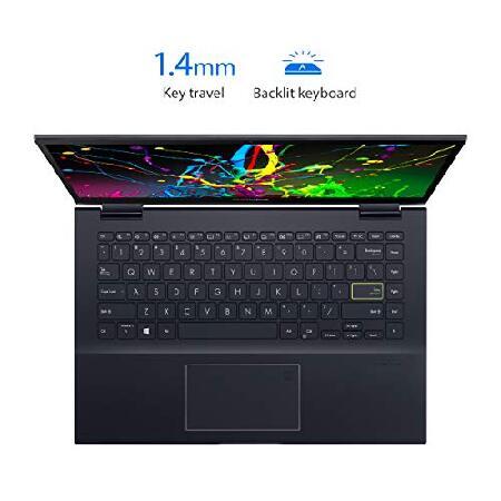 並行輸入品】 ASUS VivoBook Flip 14 Thin and Light 2-in-1 Laptop