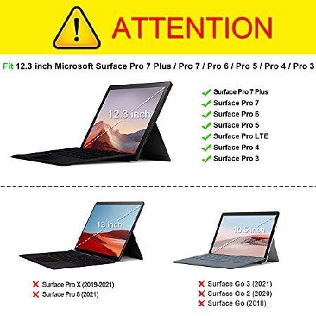 Fintie ケース 12.3インチ Microsoft Surface Pro 7 Plus, Surface Pro 7, Surface Pro 6, Pro 5, Pro 4, Pro 3 - ポートフォリオ ビジネス カバー (並行輸入品)｜olg｜02