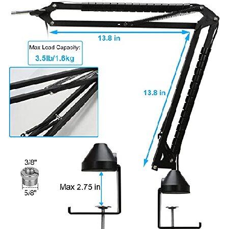 Razer Seiren X Boom Arm with Pop Filter - Professional Mic Stand for Broadcasting and Recording by YOUSHARES｜olg｜03