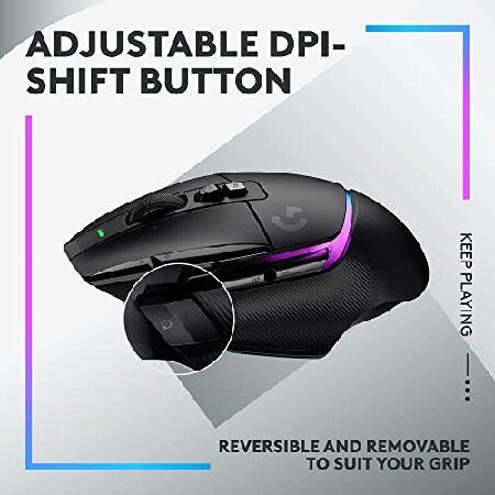 Logitech G502 X PLUS LIGHTSPEED Wireless RGB Gaming Mouse - Optical mouse with LIGHTFORCE hybrid switches, LIGHTSYNC RGB, HERO 25K gaming (並行輸入品)｜olg｜06