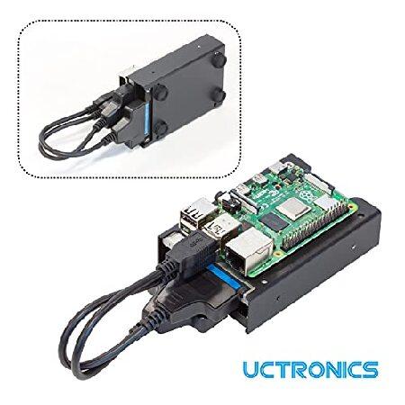 並行輸入品】 UCTRONICS Raspberry Pi SSDケース 2.5インチSSDと