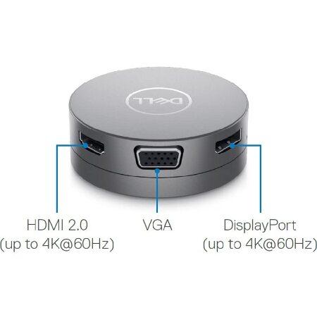 並行輸入品】 Dell DA310 USB-C モバイルアダプター 7-in-1 Type C