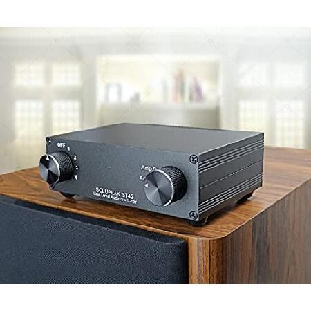 並行輸入品】 SOLUPEAK ST42 4ウェイ RCAオーディオスイッチ ソース