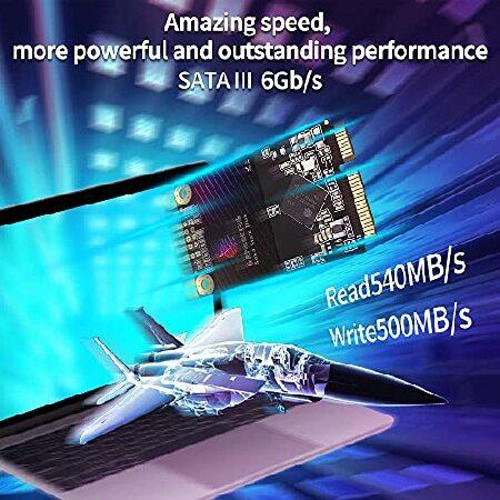 【並行輸入品】 Gamerking SSD Msata 512GB 内蔵ソリッドステートドライブ 高性能ハードドライブ デスクトップノートパソコン SATA III 6Gb/s (512GB MSATA)