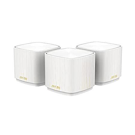 ASUS ZenWiFi AX Mini,Mesh WiFi 6 System (AX1800 XD4 3PK)-Whole Home Coverag（並行輸入品）｜olg